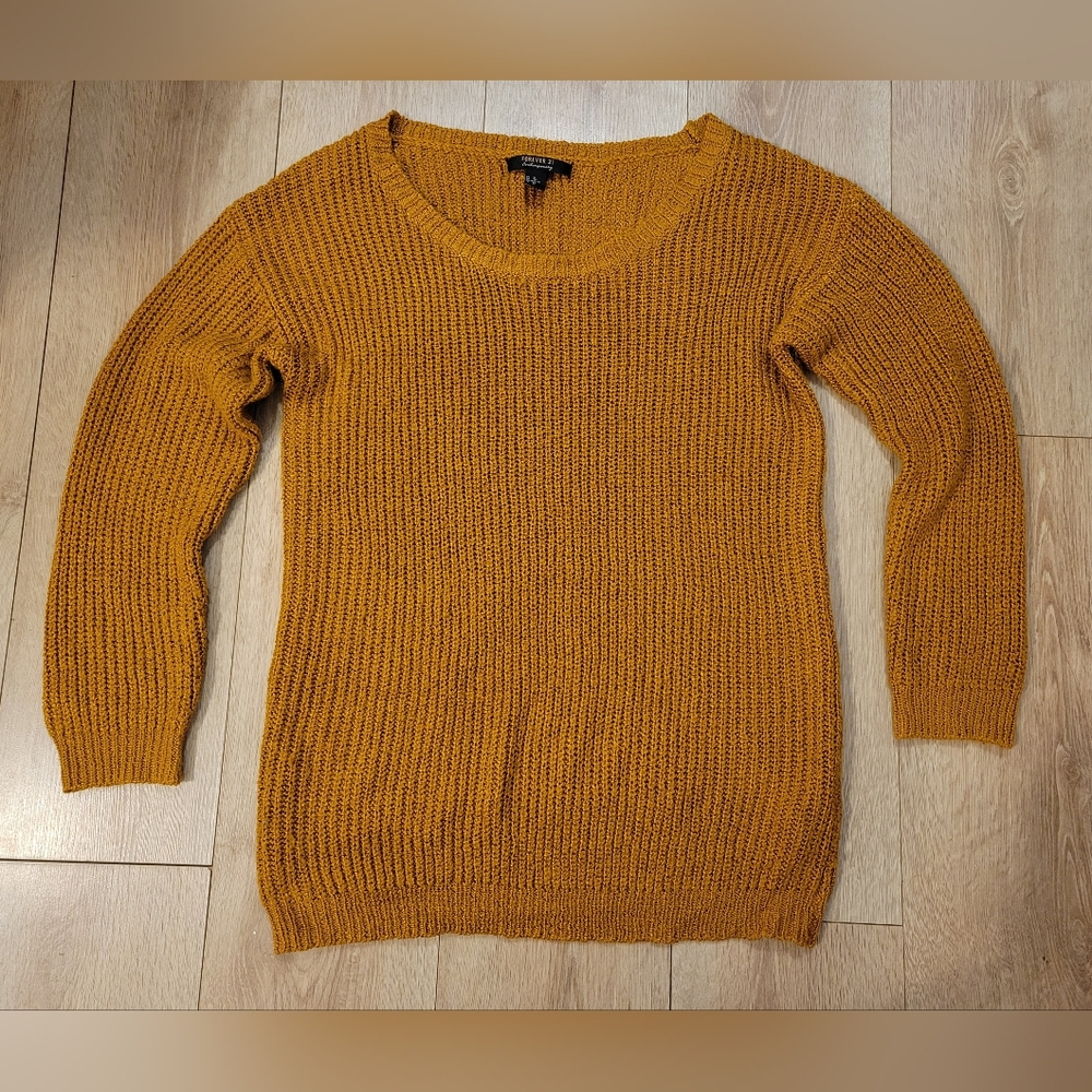 Cozy Mustard Women's Sweater